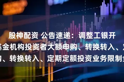 股神配资 公告速递：调整工银开元利率债债券基金机构投资者大额申购、转换转入、定期定额投资业务限制金额
